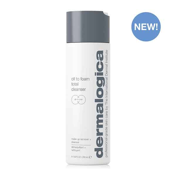 Oil to foam total cleanser